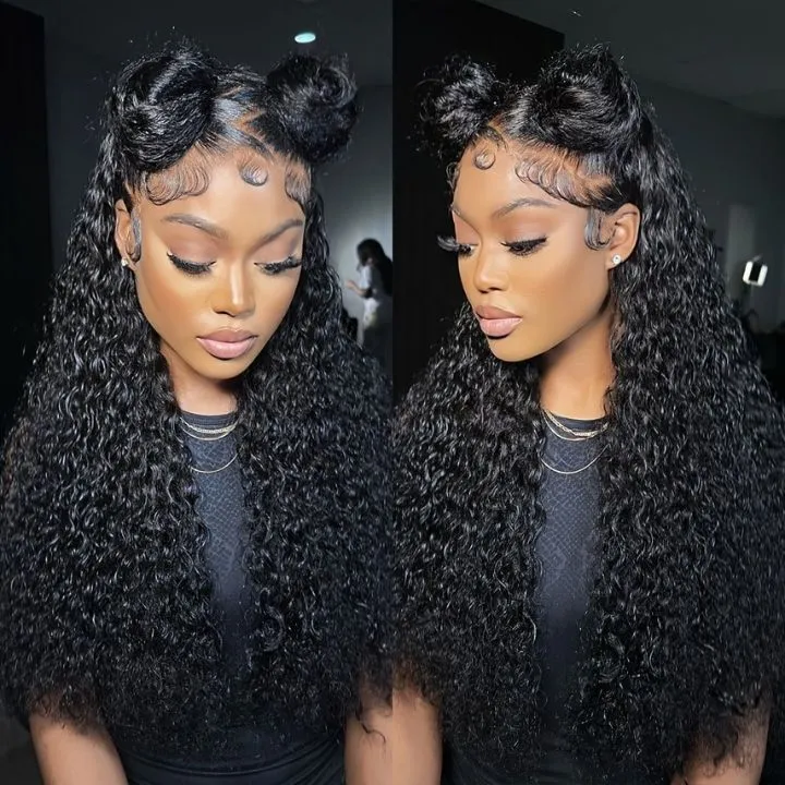 Affordable Curly Frontal Human Hair Wig Must for Summer