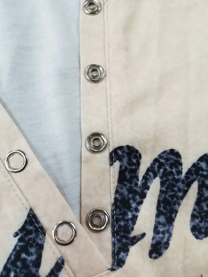 Western Style Cow Skull & Letter Graphic Tank Top, Casual Notched Neck Vest Top, Women's Lingerie & Underwear