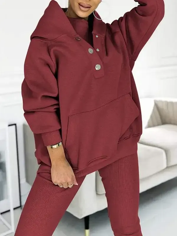 Women Casual and Comfortable Sweatshirt Suit