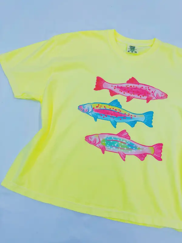 Streamline Trout Graphic Tee