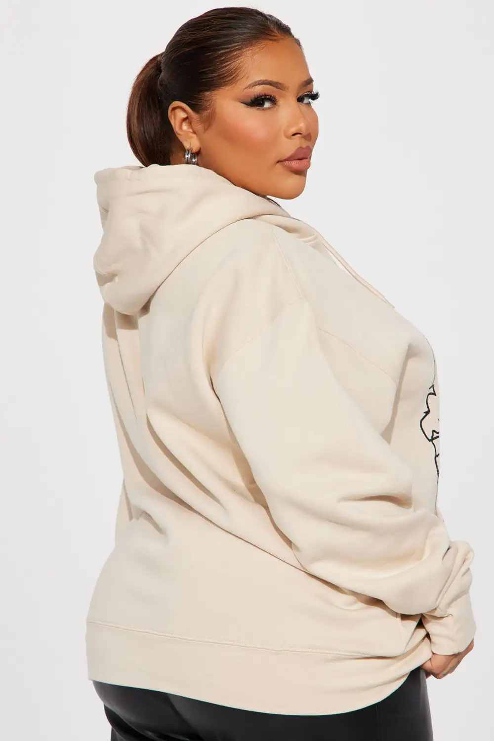 Twin Flame Hoodie - Beige