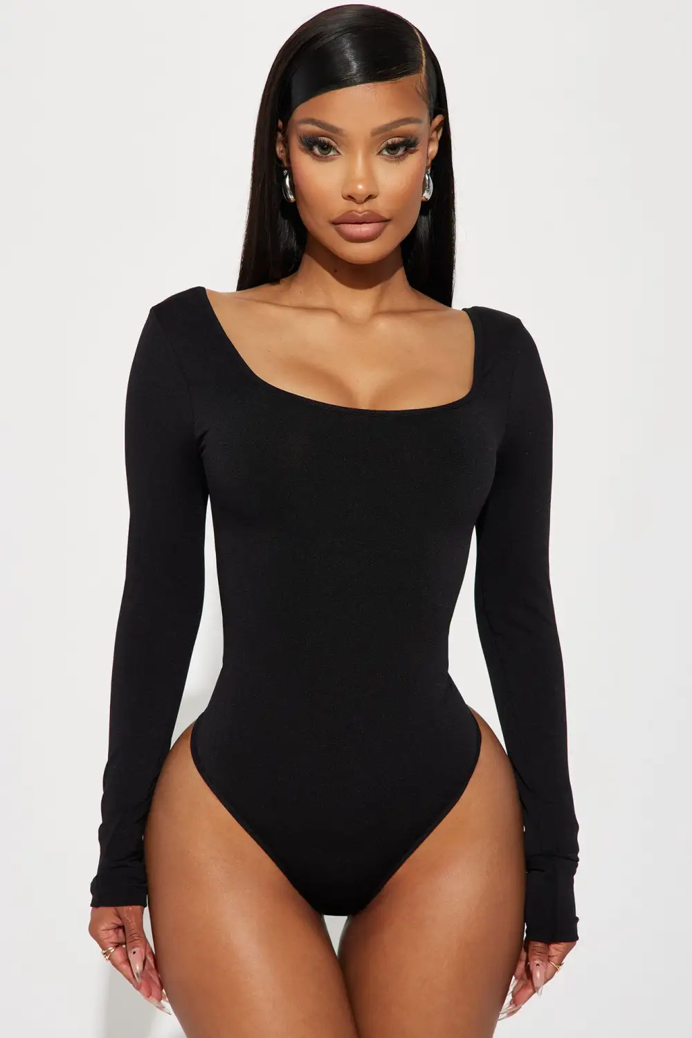 Never The Same Seamless Bodysuit - Black