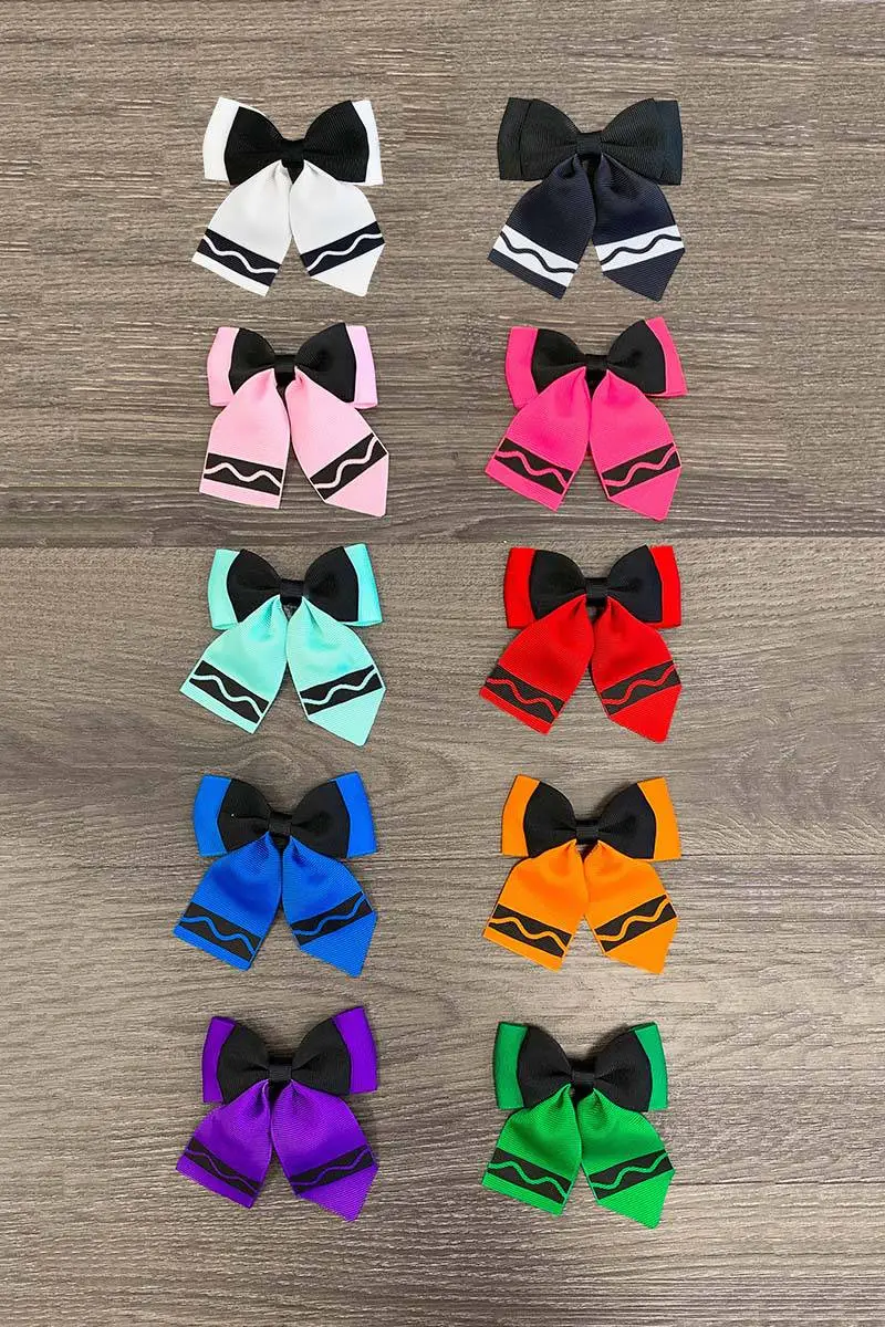Crayon Trendy Bows