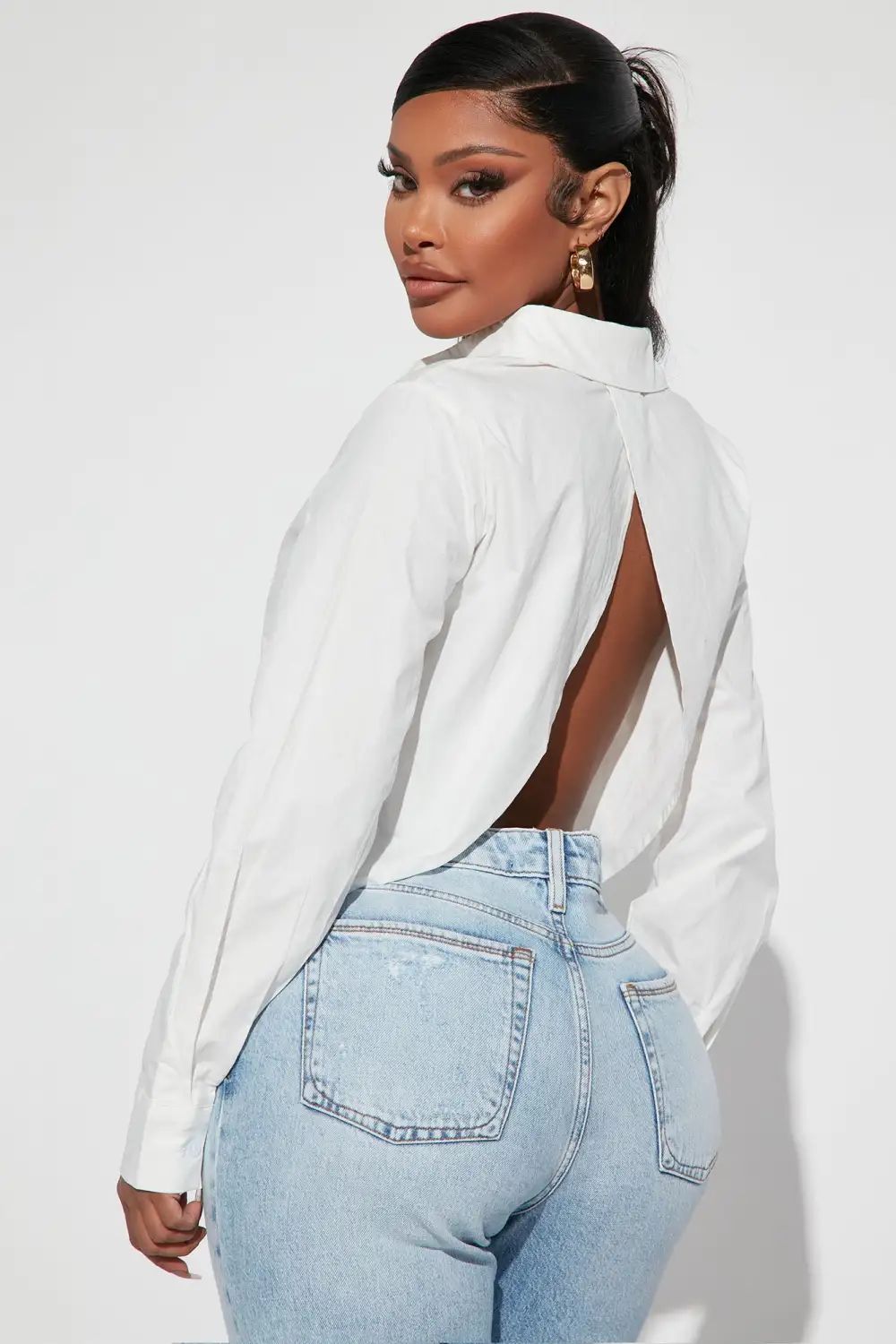 Best Of It Poplin Shirt - White