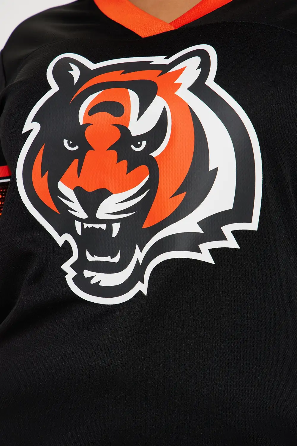 Rising Star Bengals Mesh Top - Black