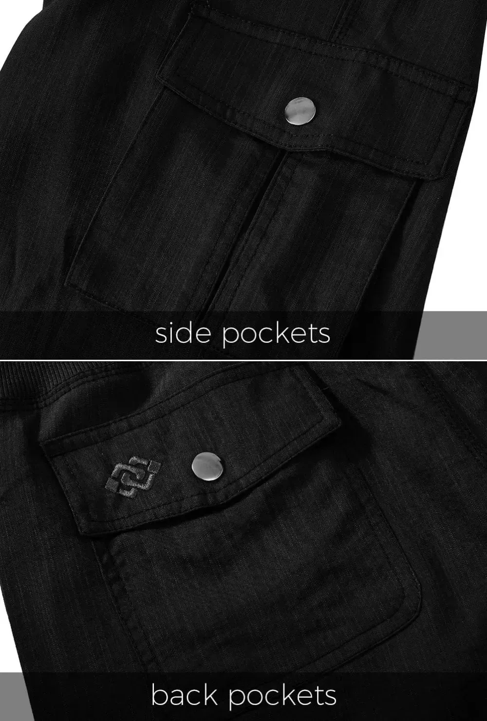 MoFiz Womens Capris with Pockets Loose Fit Casual Capri Pants Dressy Lightweight Ladies Baggy Cargo Pants for Hiking