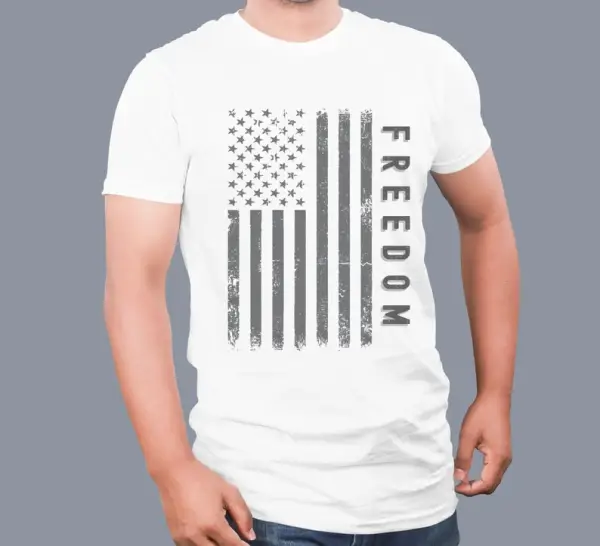 Patriotic Shirt, Men's Patriotic Shirt, Men's Flag Shirt, Men's Flag Freedom Shirt, Men's Freedom Shirt, America Shirt