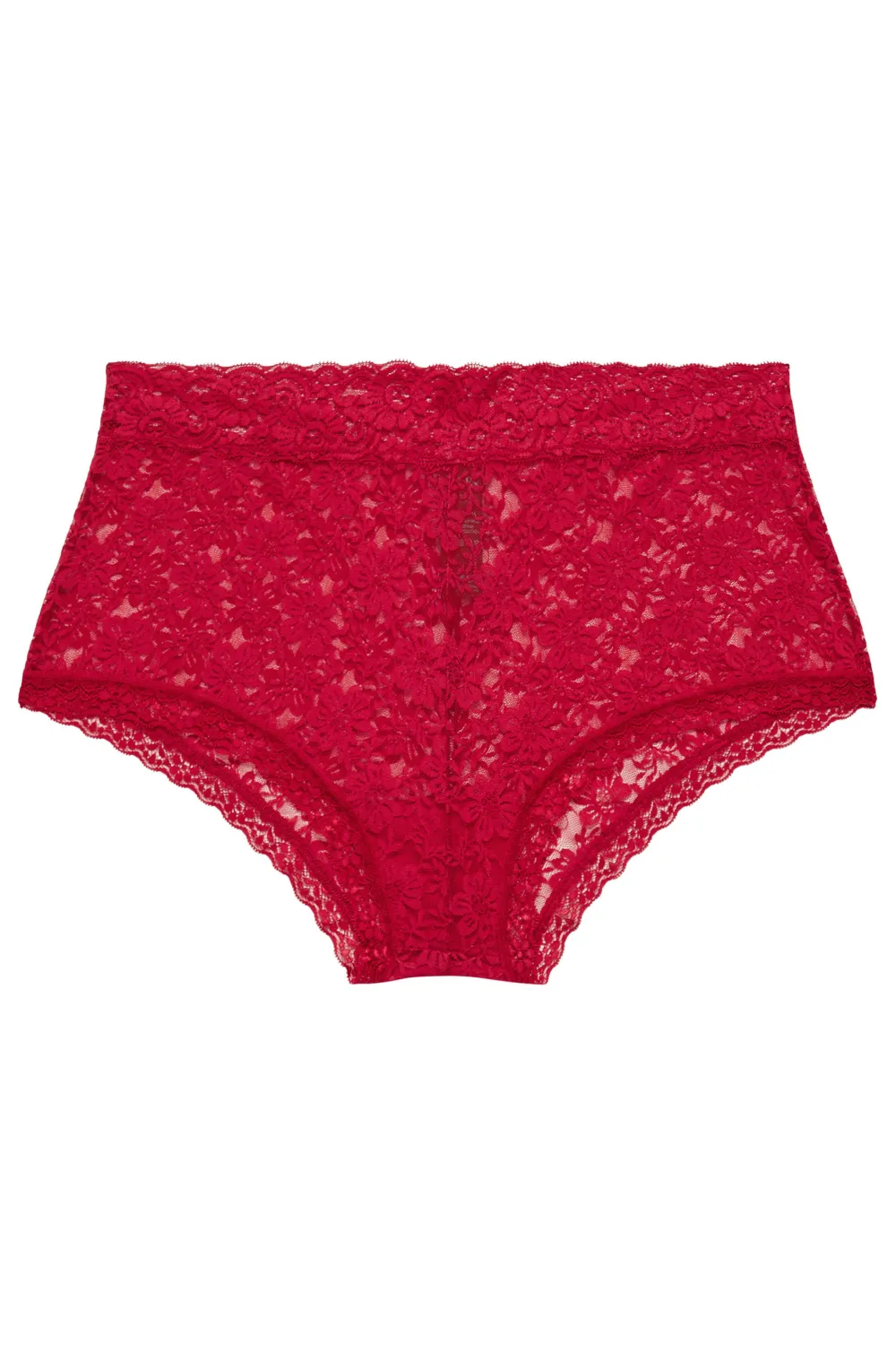 YOURS 5 PACK Curve Black Cotton High Waisted Full Briefs