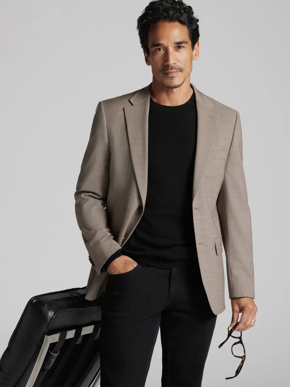 Tommy Hilfiger Modern Fit Wool Blend Suit Jacket