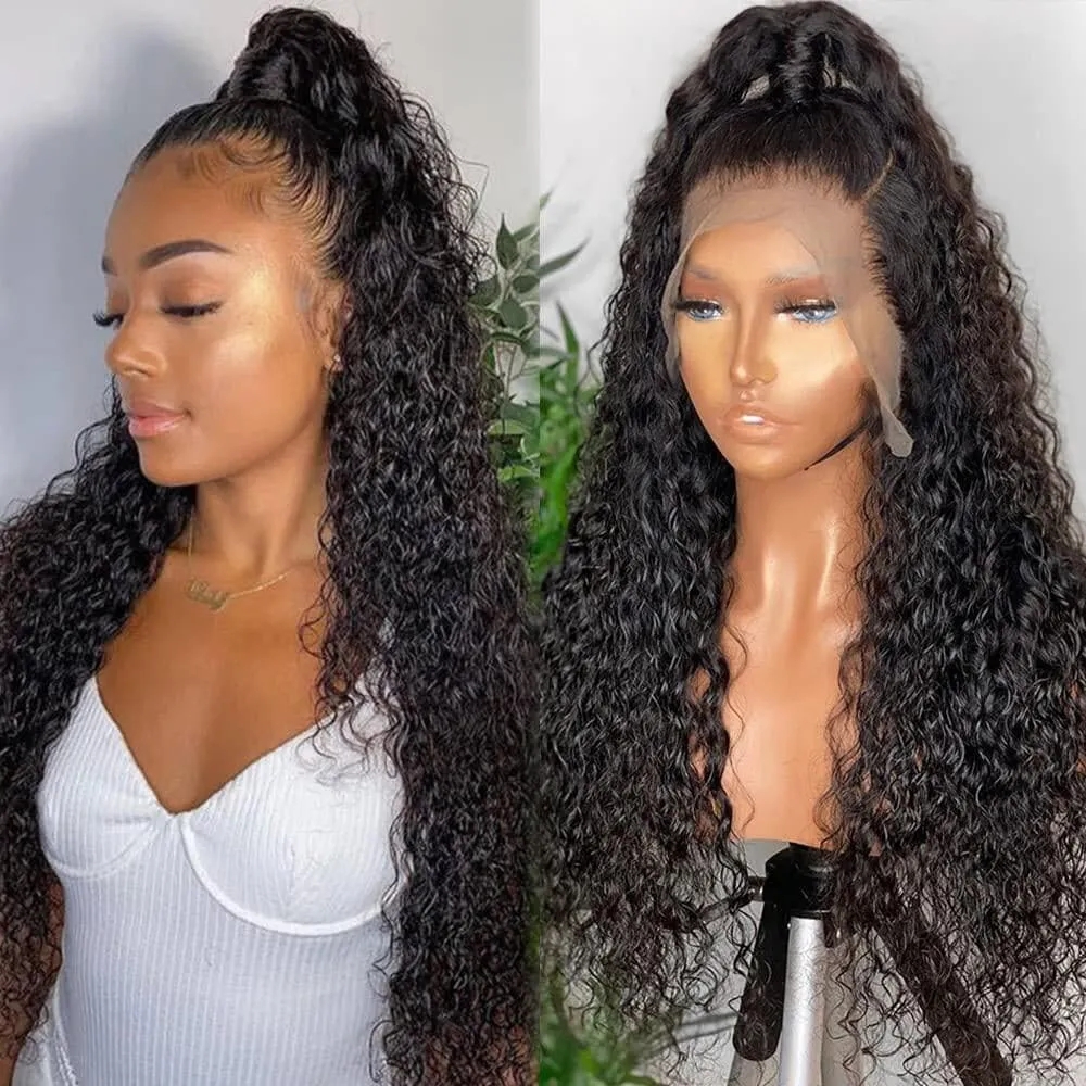 Sterly HD 13x6 Curly Lace Front Wigs Affordable Transparent Lace Human Hair Wigs