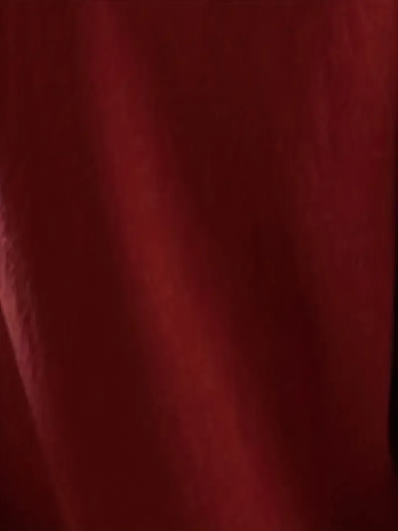 Solid Color V-neck Sweater, Versatile Half Sleeve Knitted Top For Spring & Fall, Women's Clothing