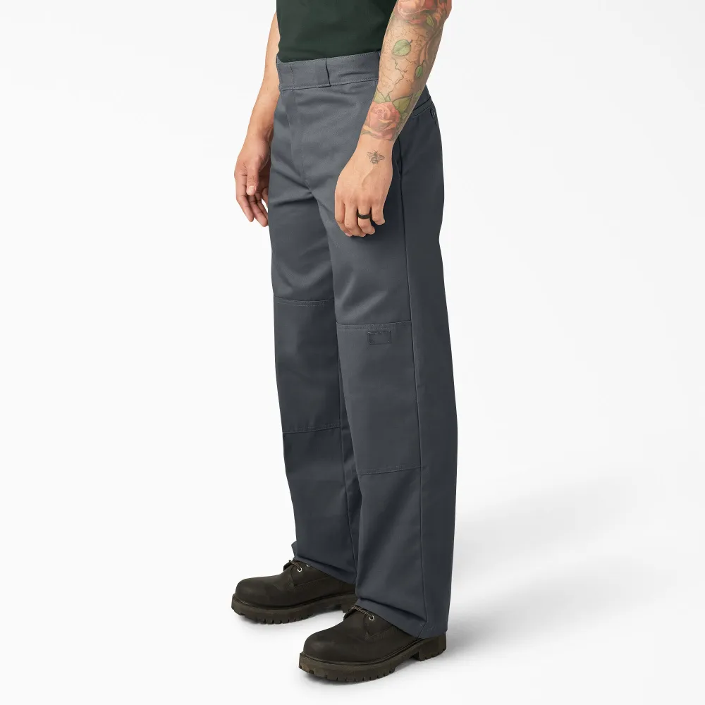 Loose Fit Double Knee Work Pants