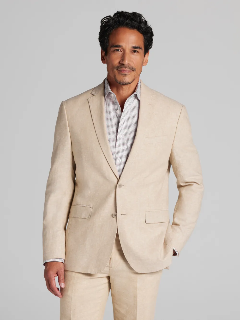 JOE Joseph Abboud Slim Fit Linen Blend Suit Jacket
