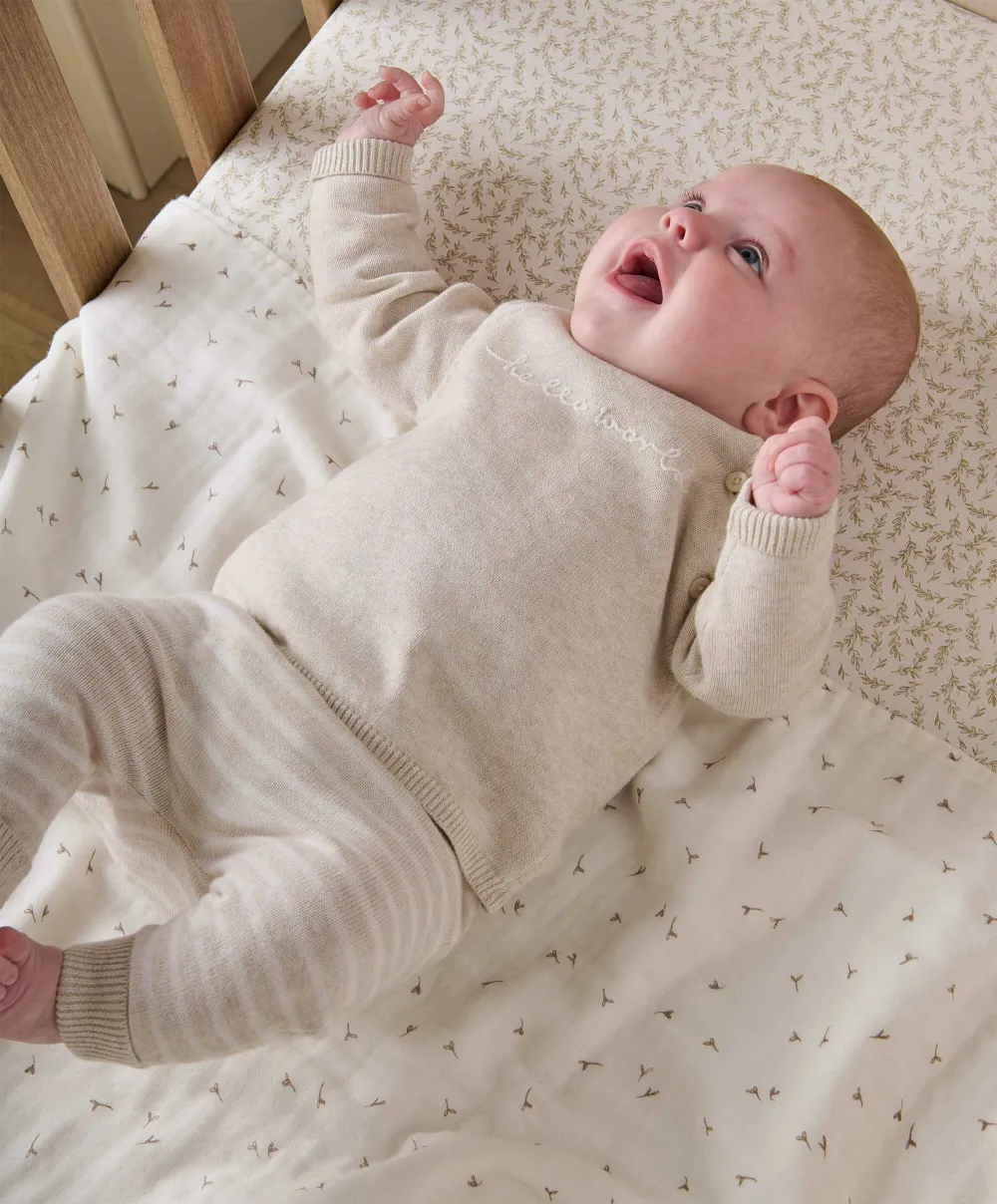 Hello World Knit Set (2 Piece) - White