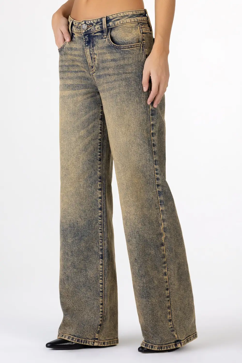 Tropez Baggy Wide Leg Jeans