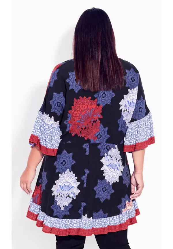 Harper Border Tunic