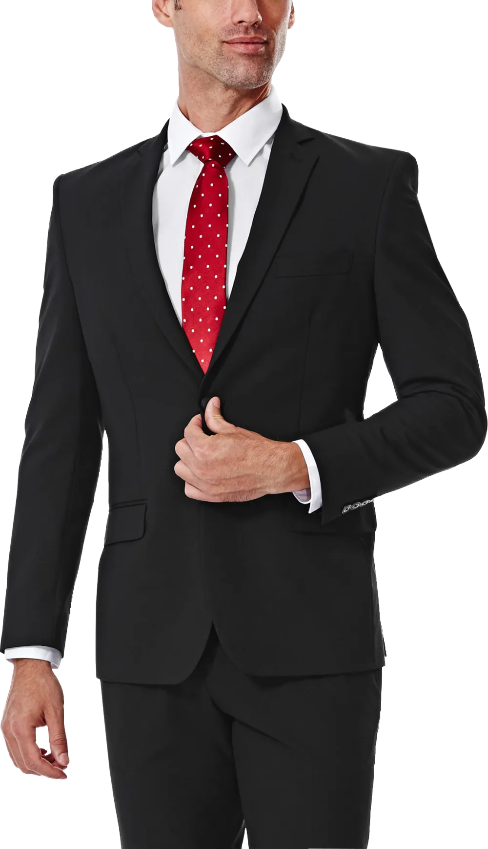 Haggar J.M. Haggar&trade; 4 Way Stretch Slim Fit Flat Front Suit Jacket