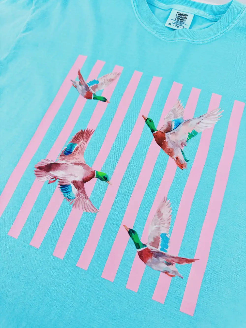 Flying Mallards Graphic Tee