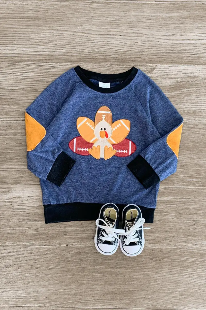 Navy Football Turkey Top