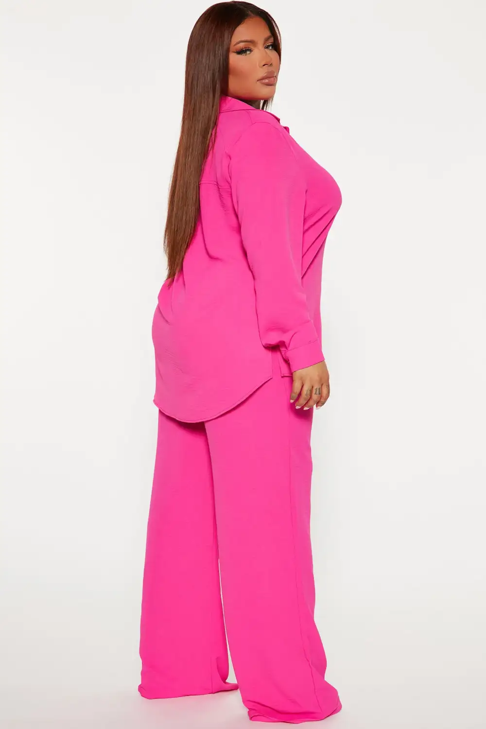 Makenzie Pant Set - Hot Pink