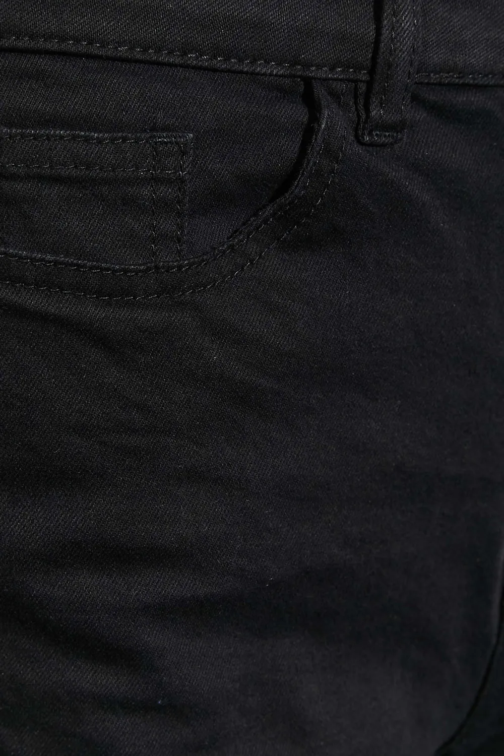 LTS Tall Black MIA Stretch Slim Leg Jeans