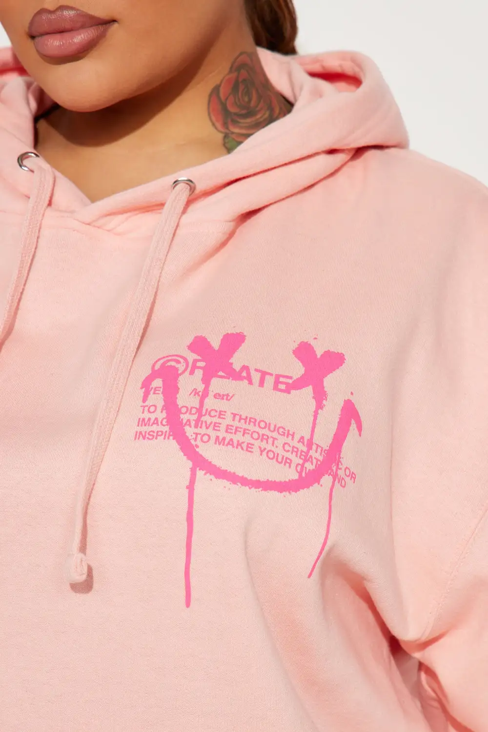 Create Art Hoodie - Pink