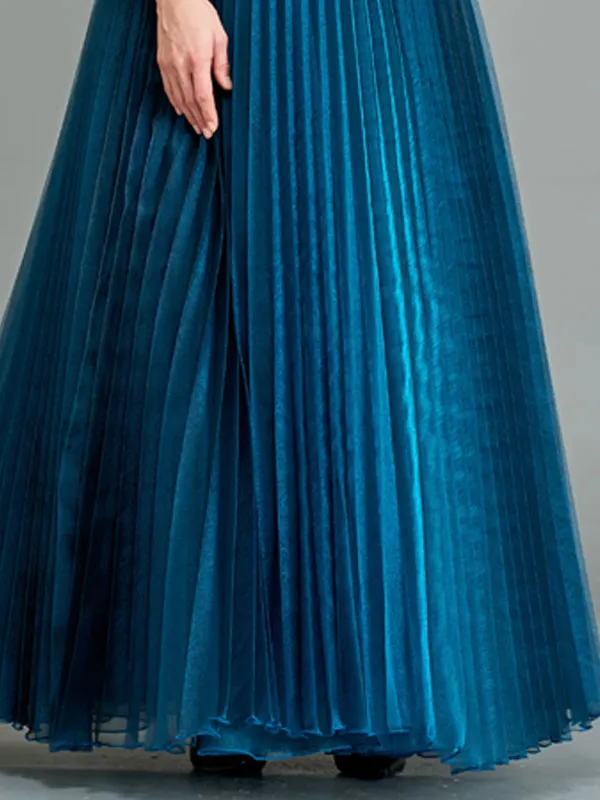 Organza thread design temperament women's dress