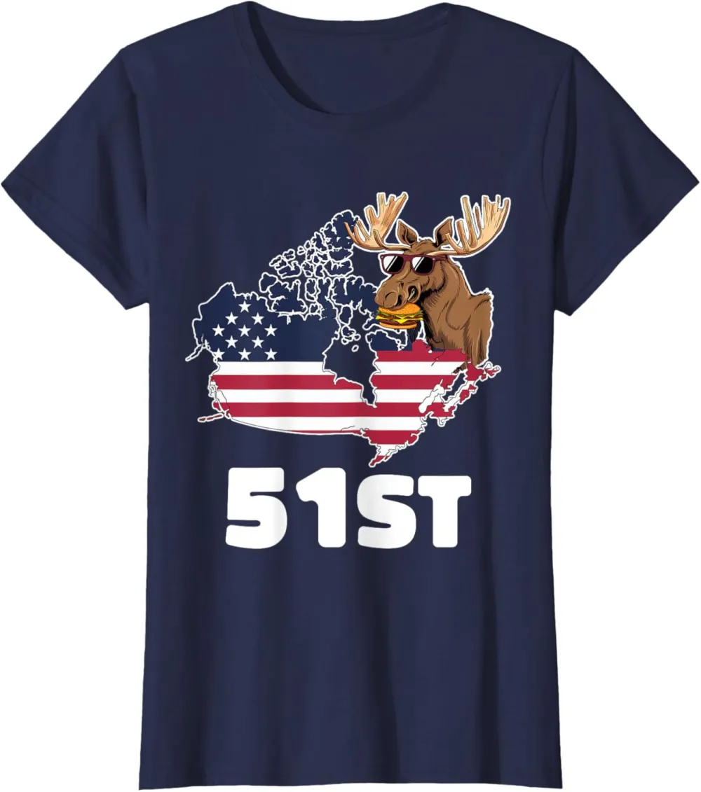 Canada 51st US state - Funny United States Buying Canada T-Shirt
