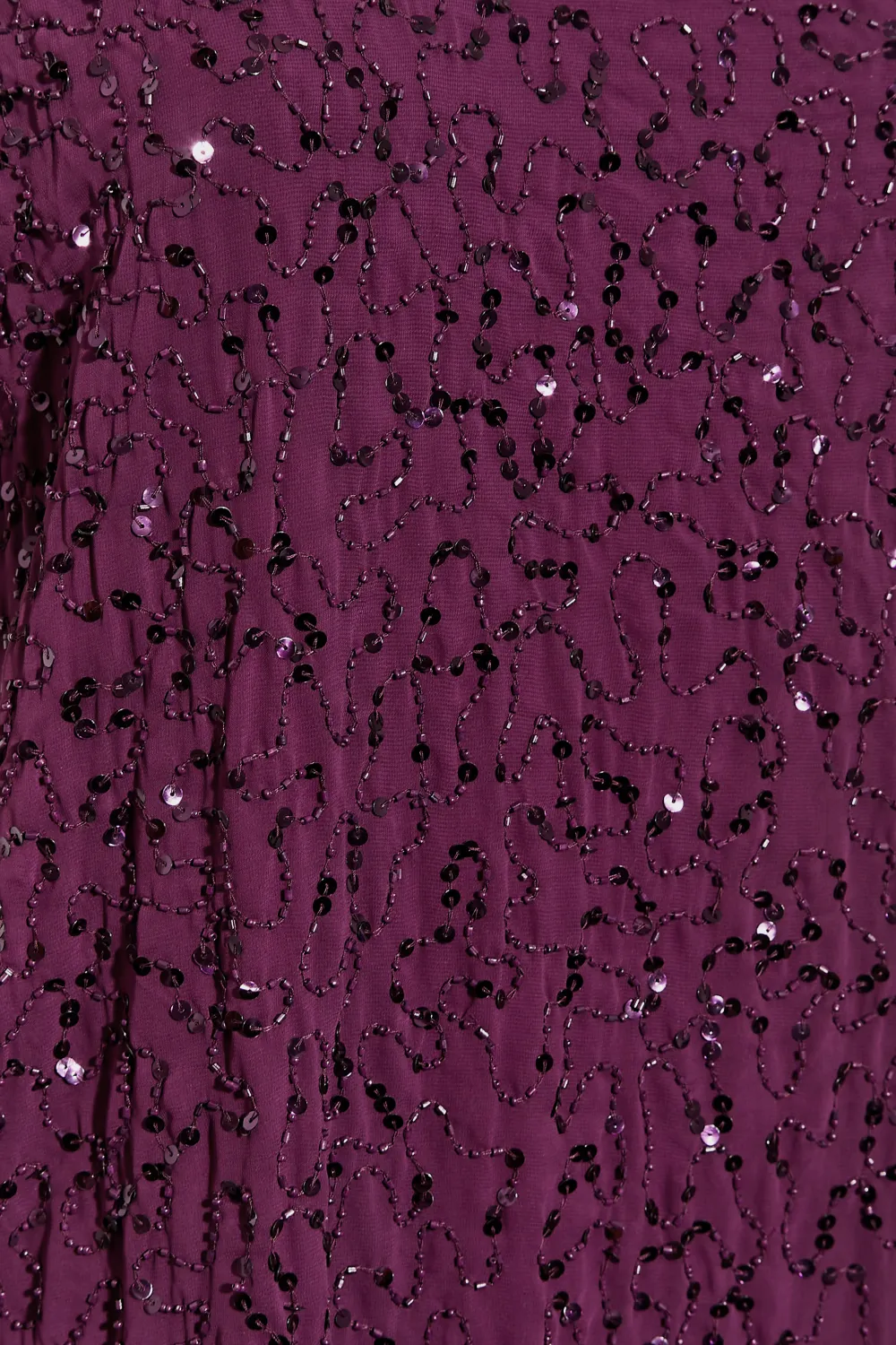 LUXE Curve Teal Green Sequin Hand Embellished Cape Dress