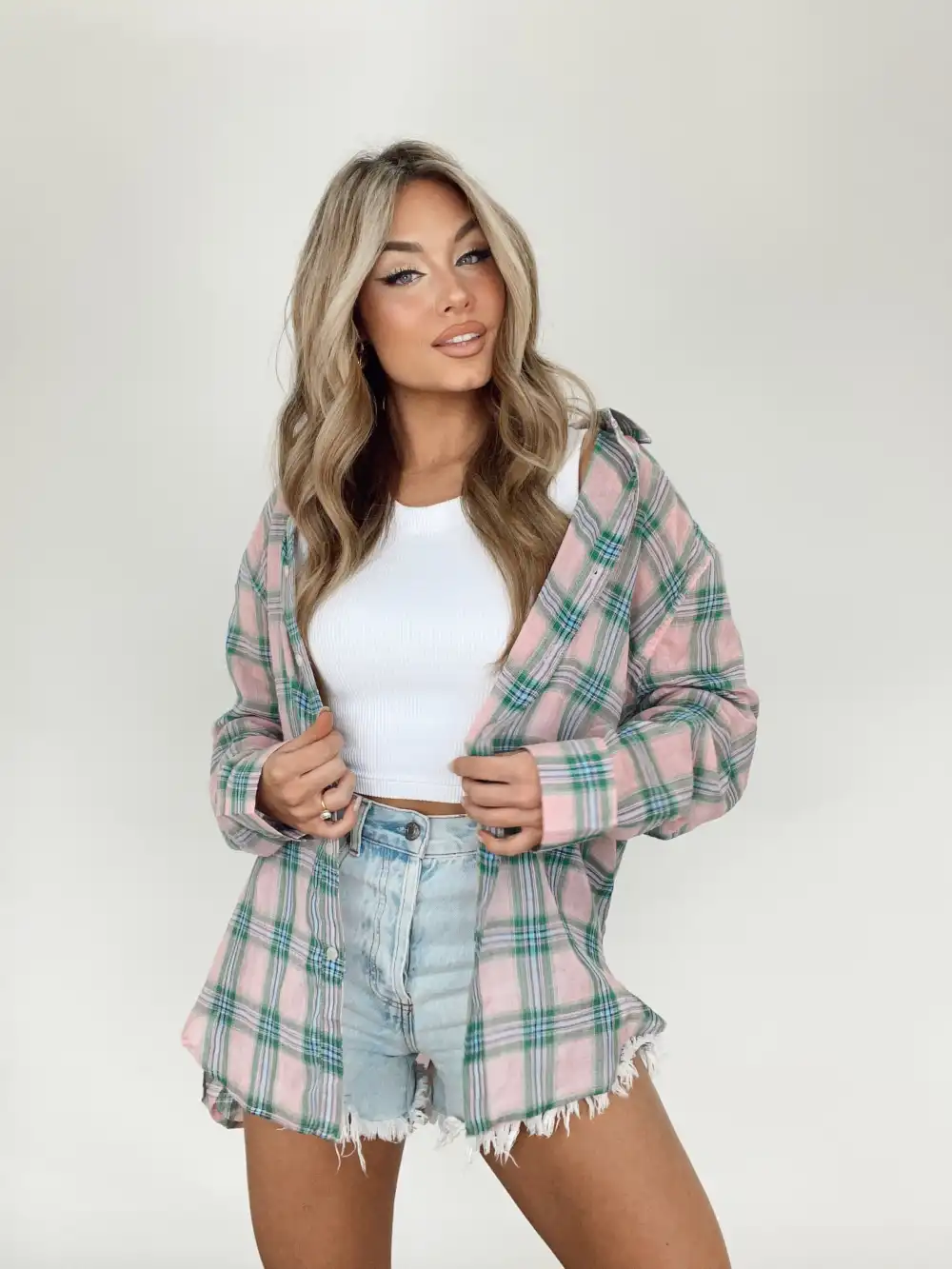 Sonny Plaid Button Down