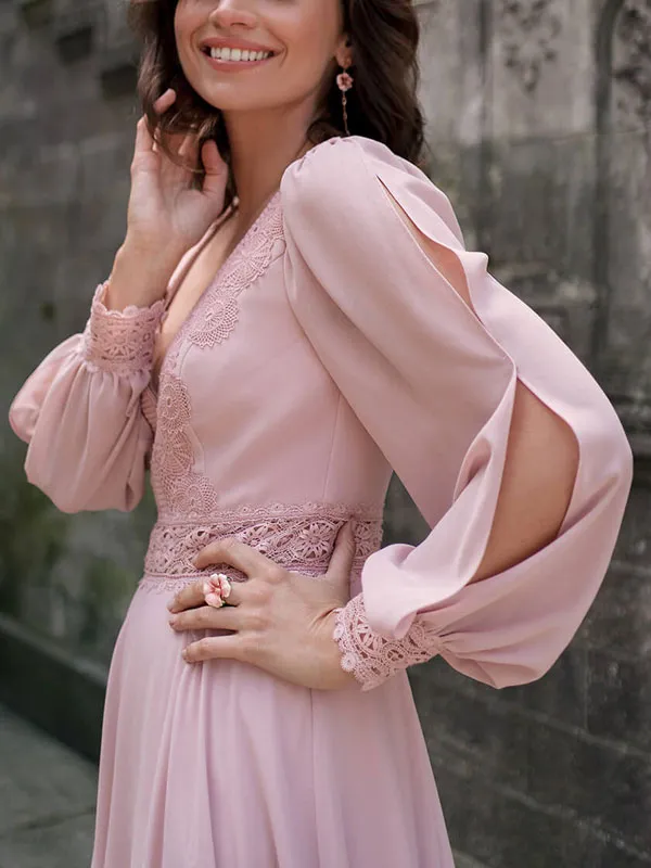 Sexy Side Slit Women's Dress