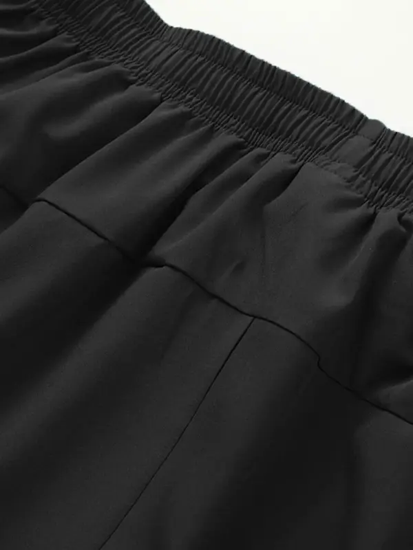 Men's Drawstring Zipper Pocket Shorts