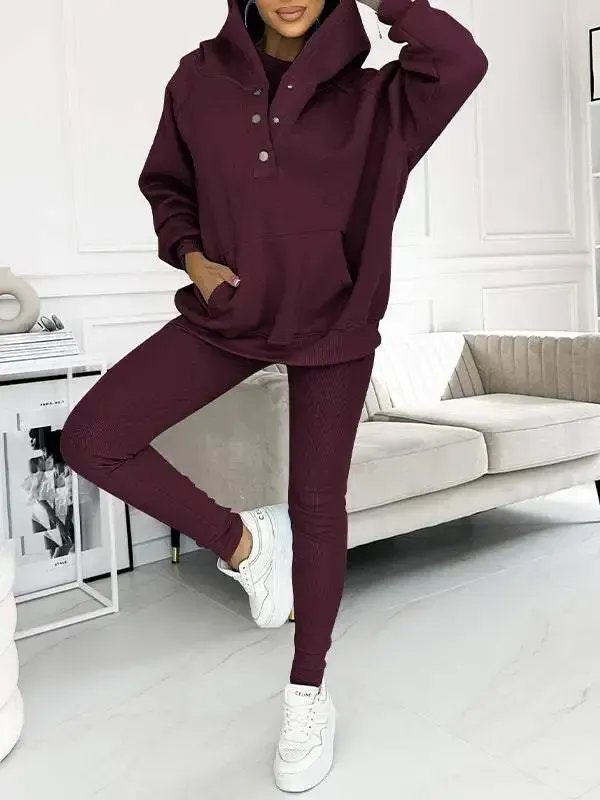 Women Casual and Comfortable Sweatshirt Suit