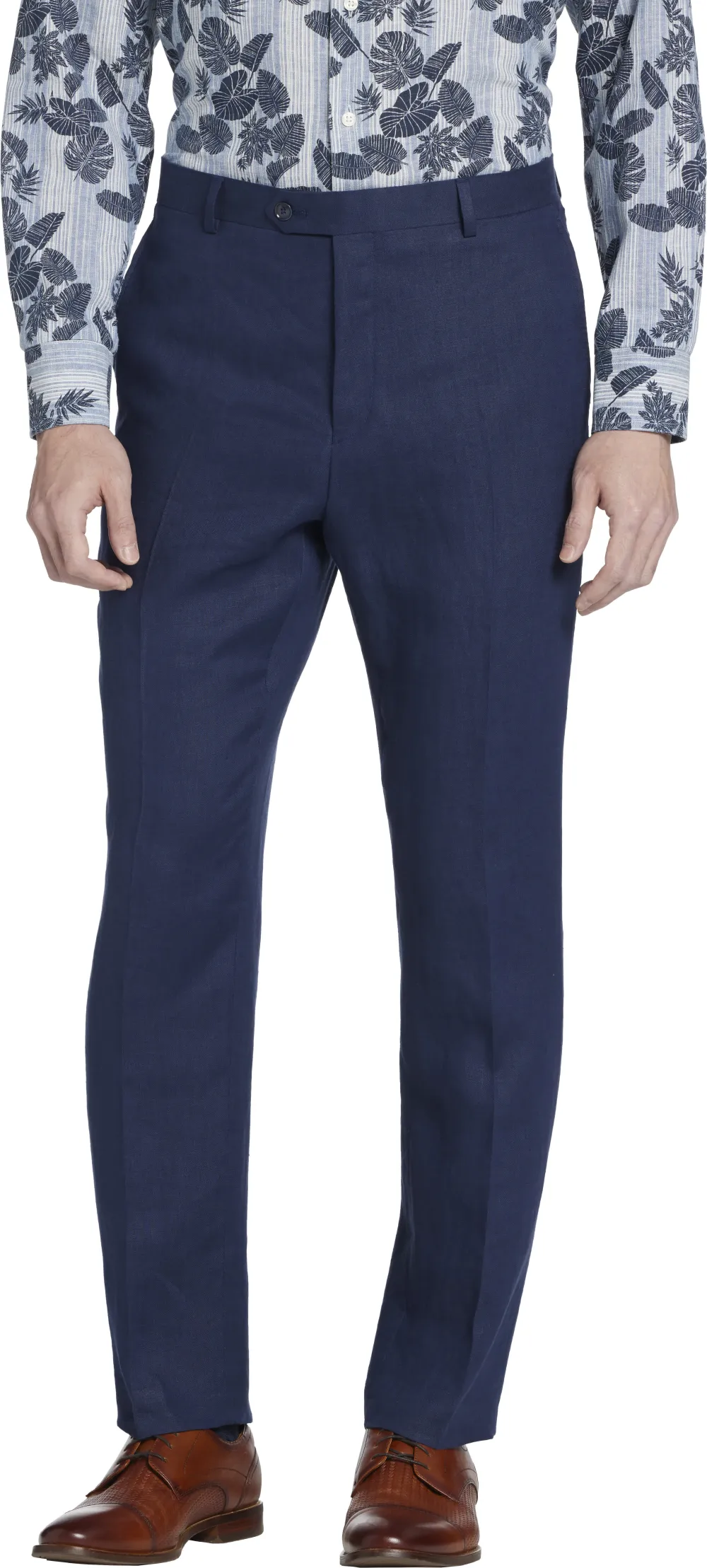 Tommy Hilfiger Modern Fit Linen Suit Pants