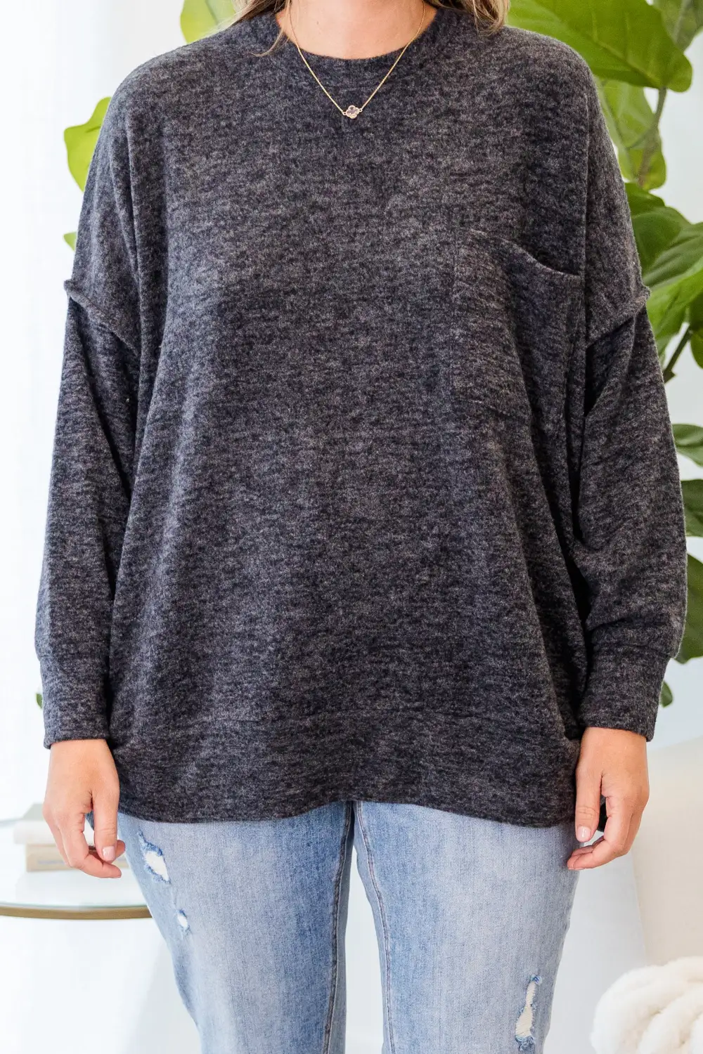 Just Take A Break Sweater, Black