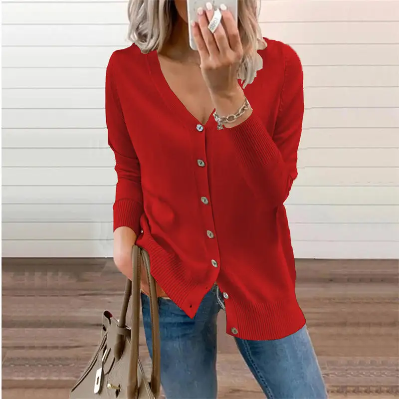 button sweater sweater cardigan coat
