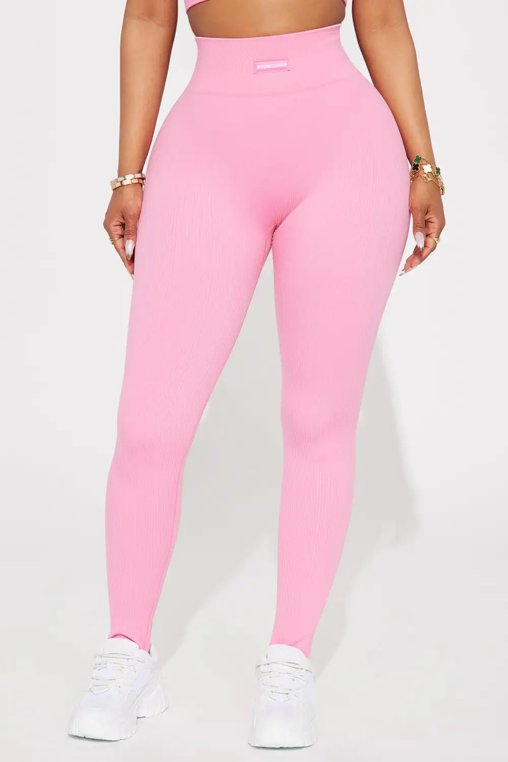 Effortless Triton Ribbed Seamless Legging - Bubblegum