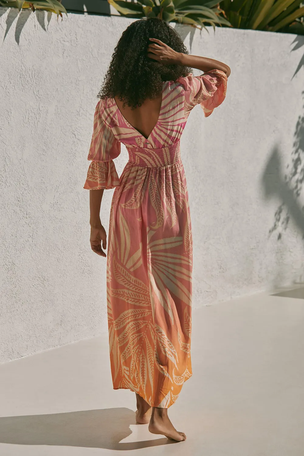 Maaji Aria V long neck dress