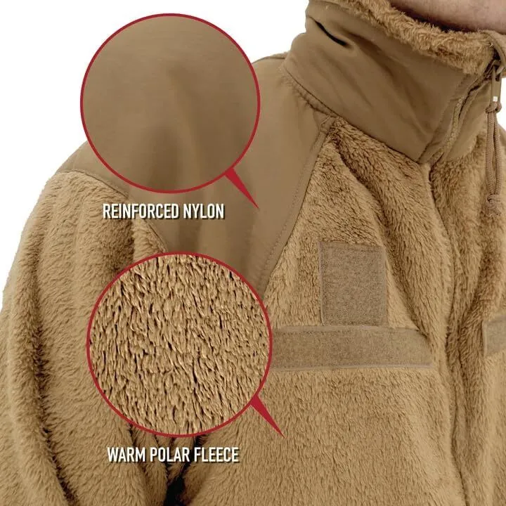 Level 3 ECWCS Fleece Jacket - Warm and Comfortable Cold Weather Coat