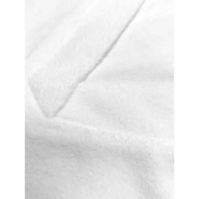 Women's Fleece Lounge Sets 2 Pieces Solid Color Fluffy Fuzzy Warm Pajama V Neck Long Sleeve for Fall Winter White S 3XL