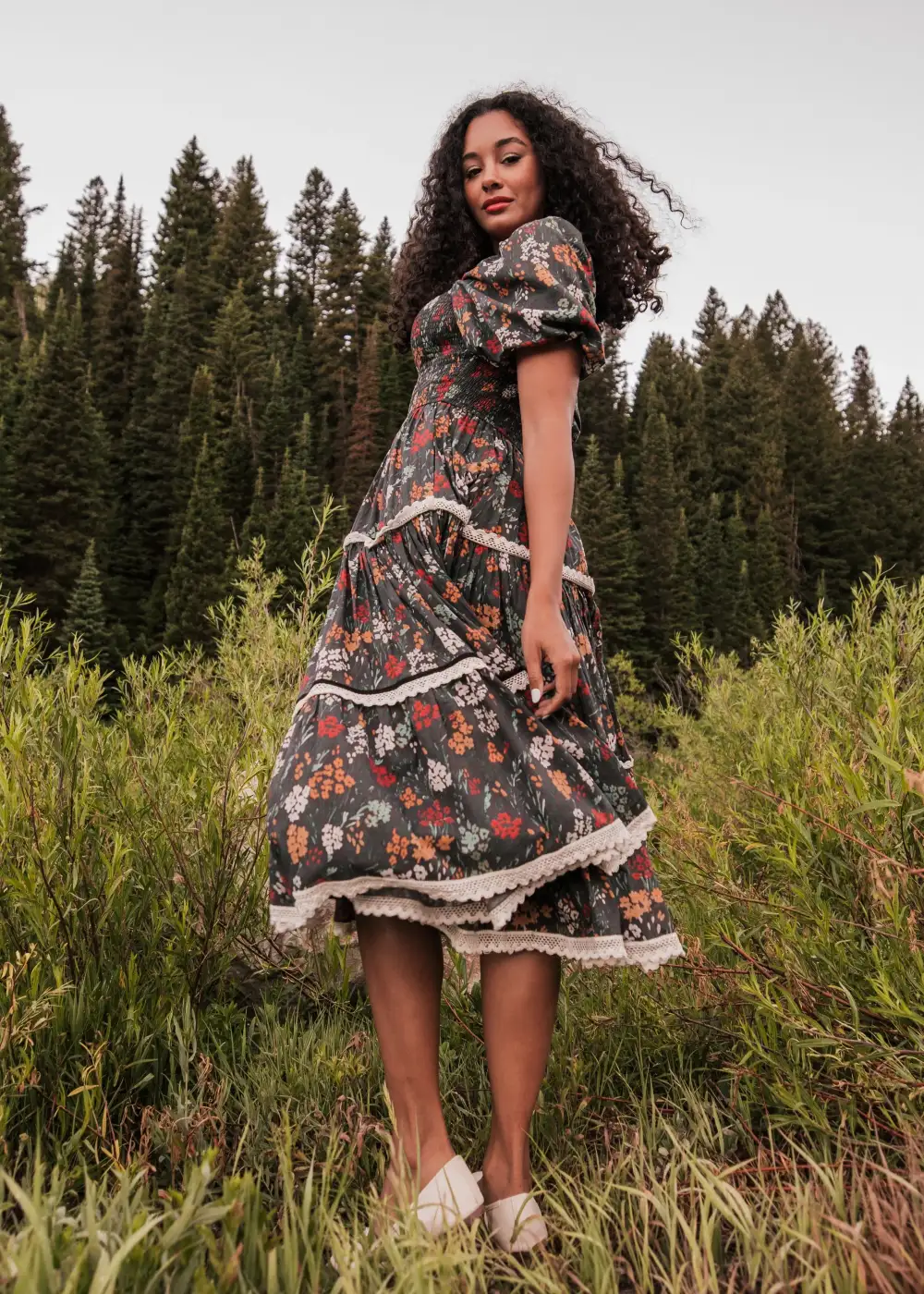 Midnight Garden Dress