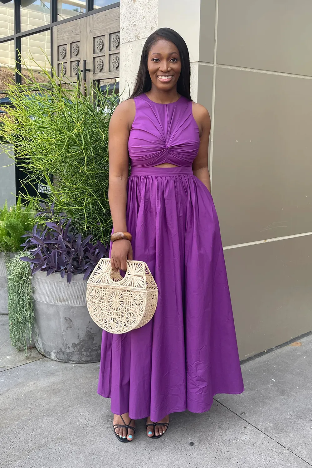 REMI VACATION MAXI DRESS BURNT ORANGE
