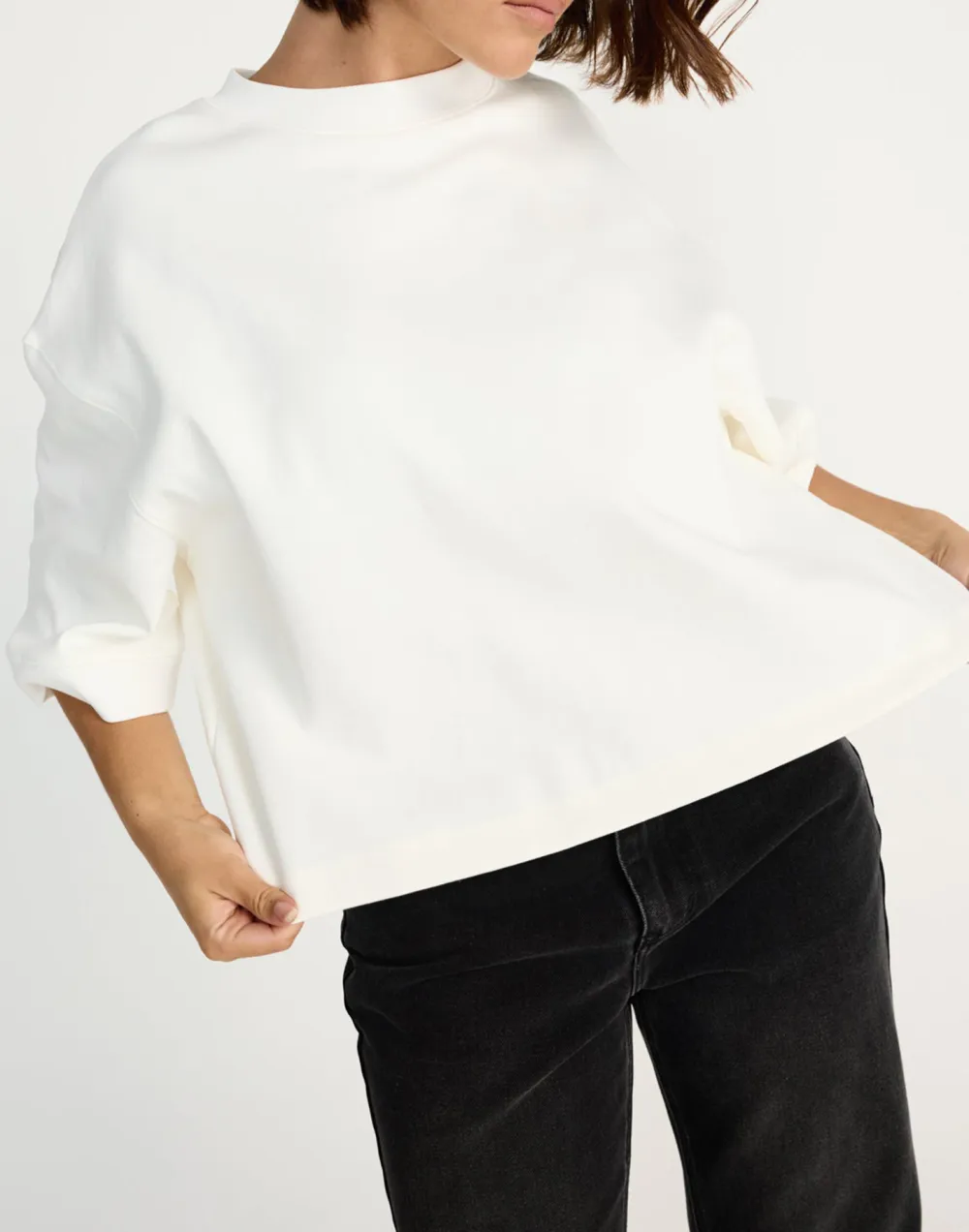 Lazy Style Cropped T-Shirt