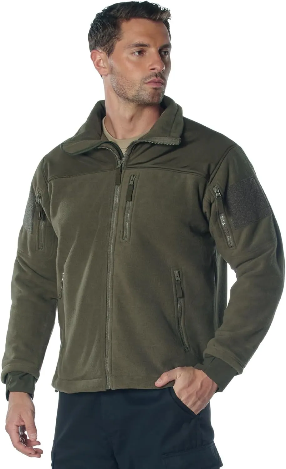Spec Ops Tactical Fleece Jacket – Great For Layering