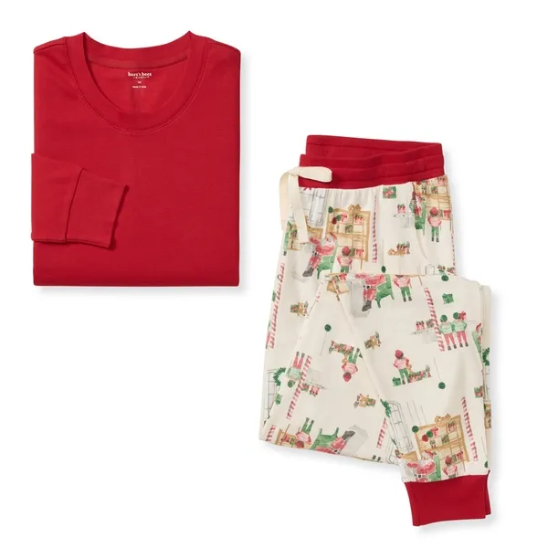 Hot Cocoa Fair Isle Matching Organic Cotton Pajamas