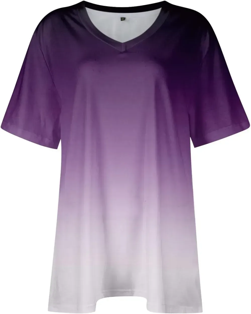 Plus Size Tops for Women Dressy Short Sleeve V Neck Shirts for Women Summer Tops for Women 2024 Floral Print Top