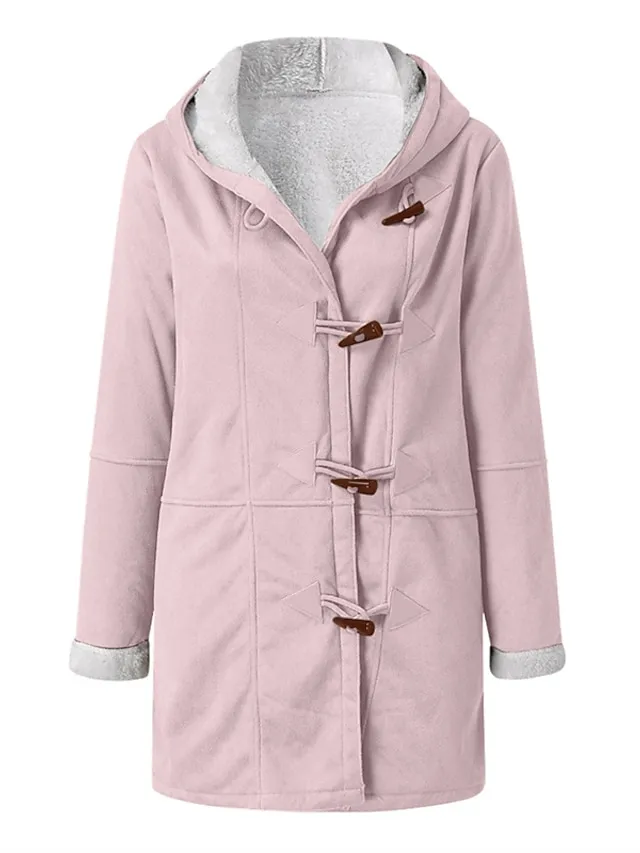 🔥Clearance Sale🔥 - Women's Winter Fleece Hoodie Jacket Suede Fall Sherpa Jacket