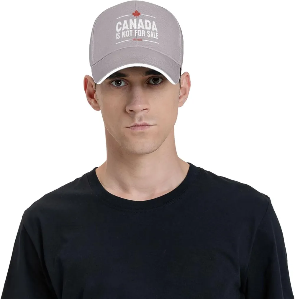 Canada is Not for Sale Hat Adjustable Fashion Hats Polo Trucker Caps for Dad Golf