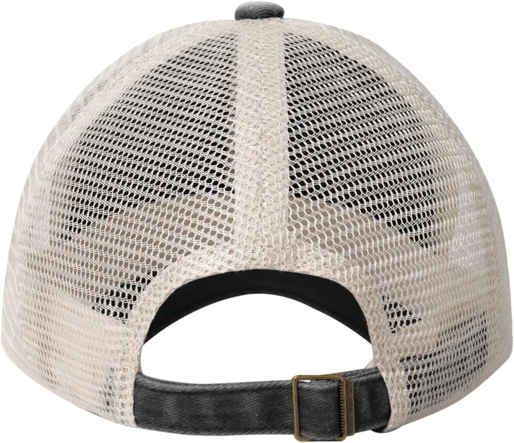 Canada is Not for Sale Hats Denim Mesh Cap