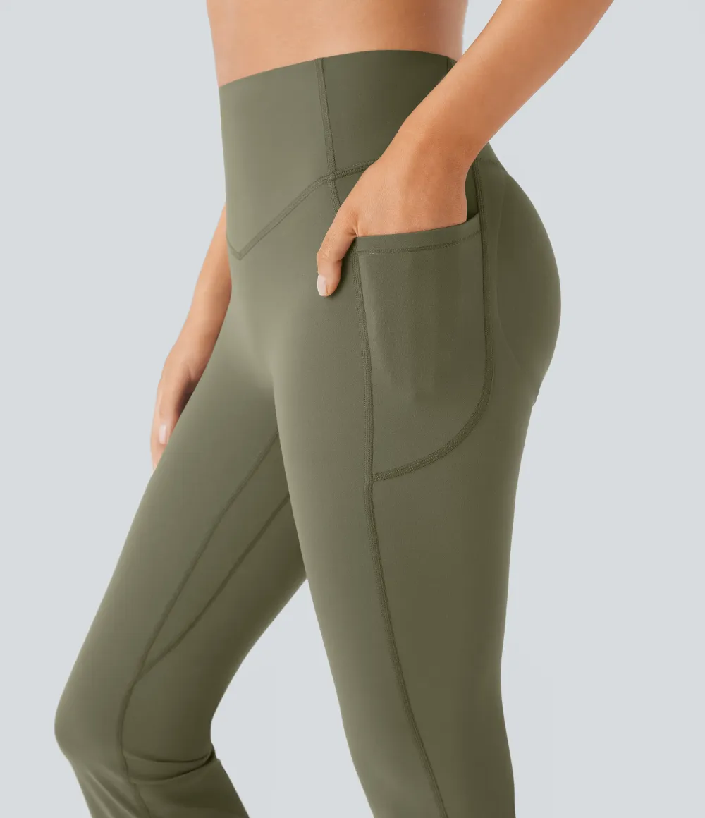Cinched Butt-Lifting Tummy Control Yoga Leggings